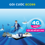 Gói ECO99 - Gói cước sim trả sau vinaphone 99.000đ/1 tháng